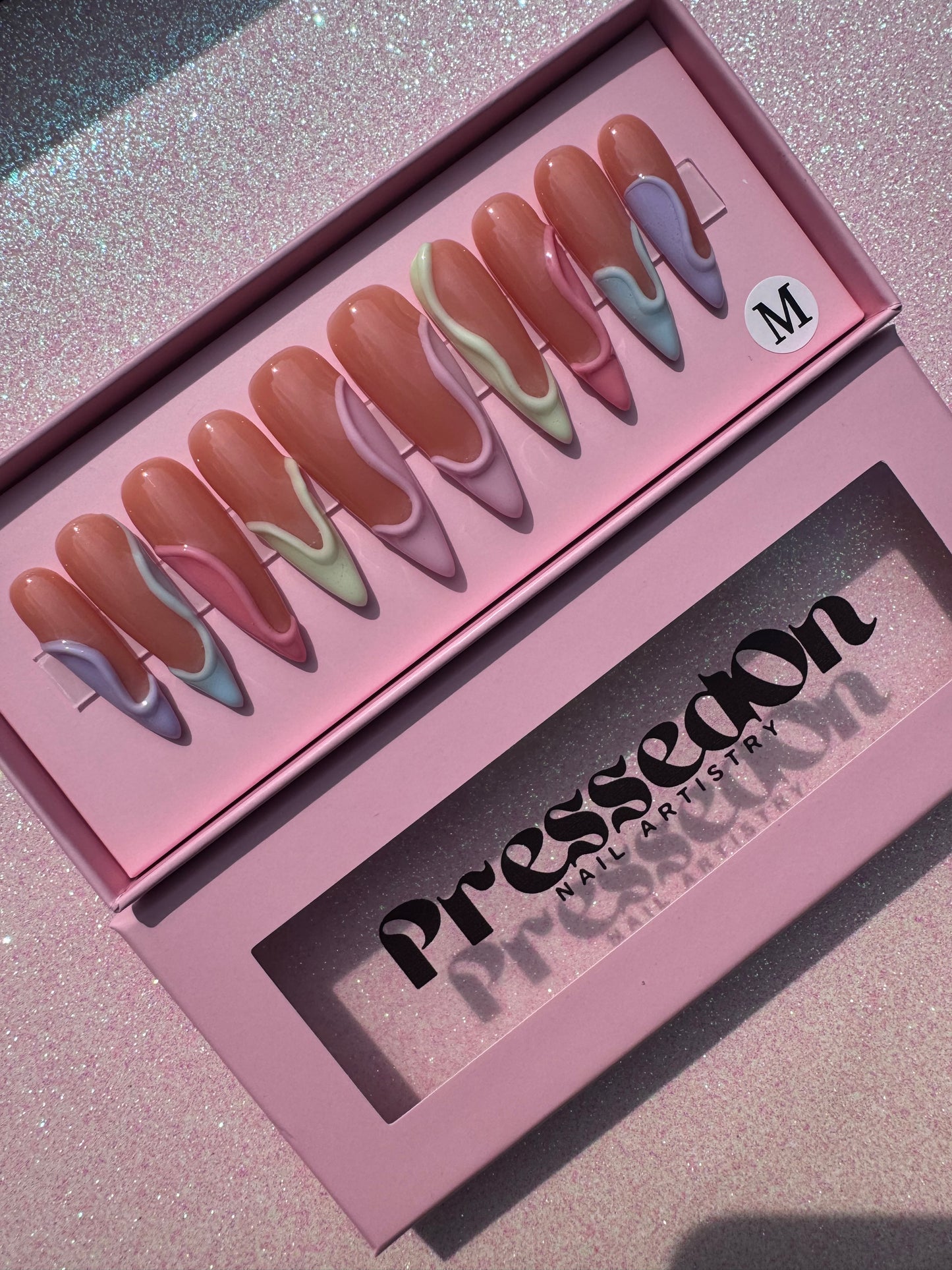Press on Nails: 3D Stiletto