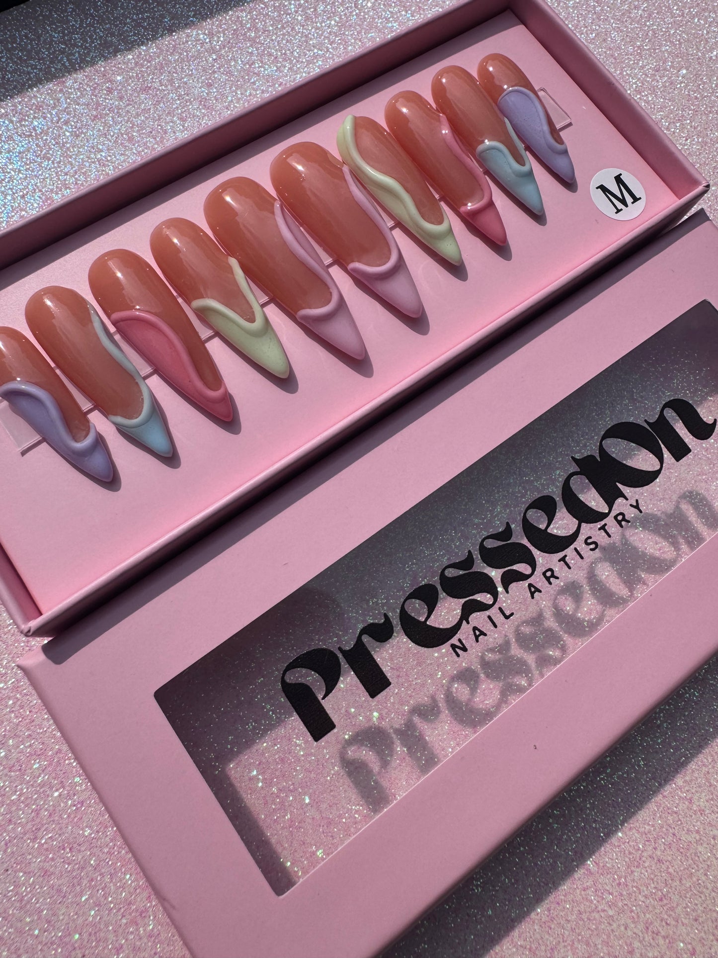 Press on Nails: 3D Stiletto