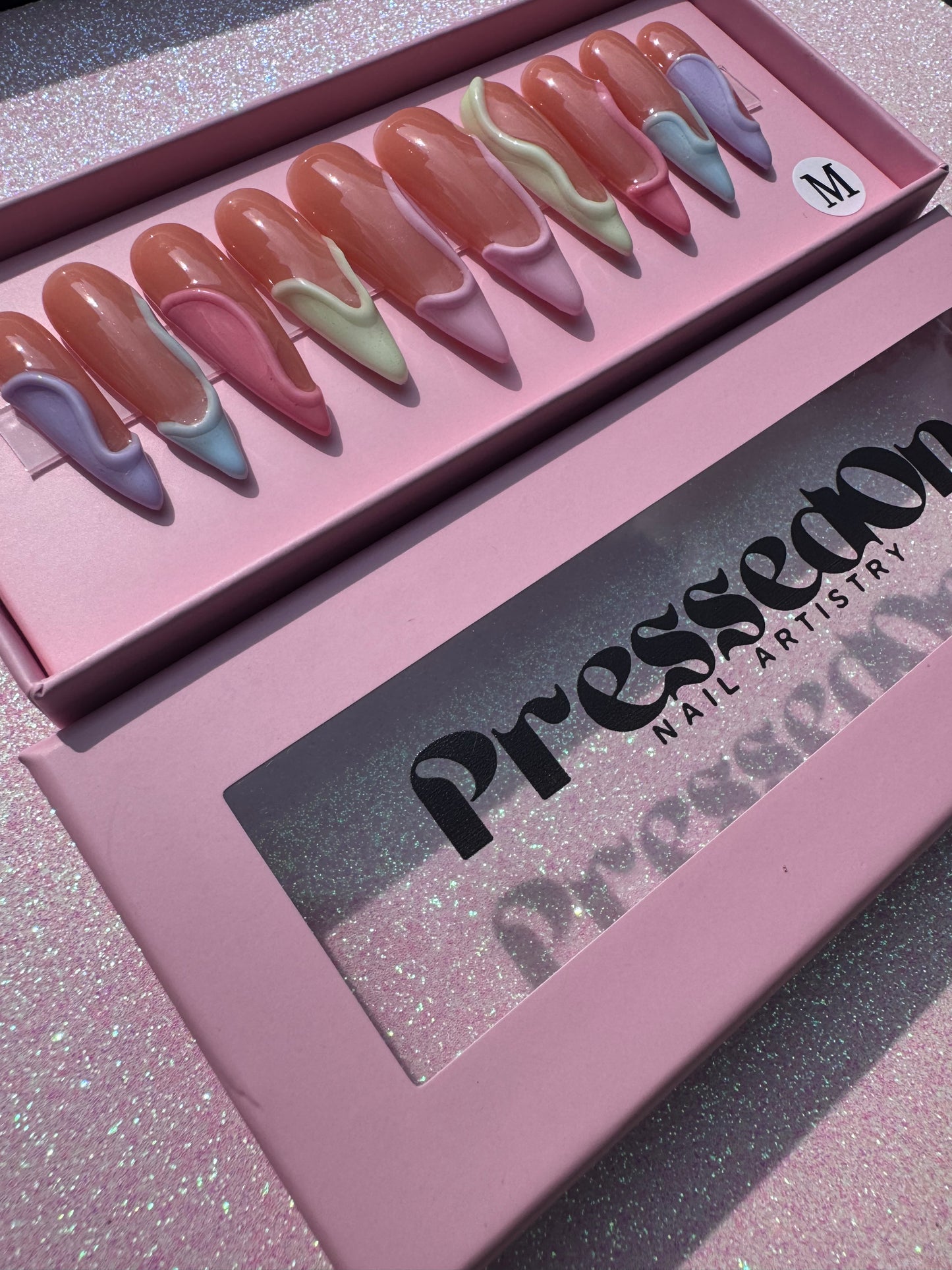 Press on Nails: 3D Stiletto