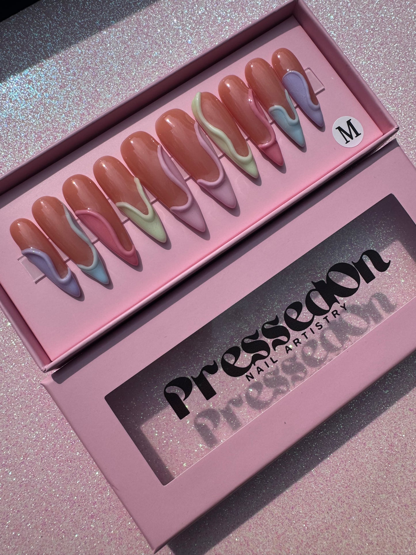 Press on Nails: 3D Stiletto