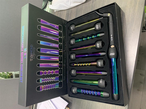 THE OMEGA CURLING WAND: 10 IN 1