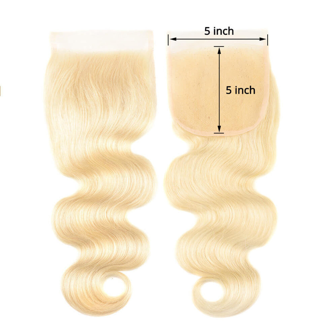 Color 613 Hair: Bundles, Closures, & Frontals