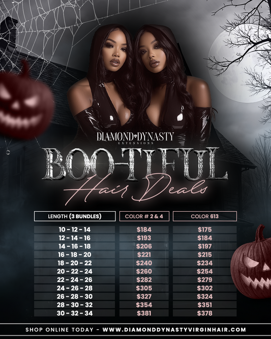 BOO-Tiful SALE: 3 bundle deal (colors 2,4 & 613)