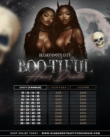 BOO-Tiful SALE: 4 bundle deal (colors 2,4 & 613)