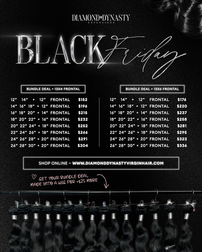 BLACK FRIDAY FRONTAL BUNDLE DEALS