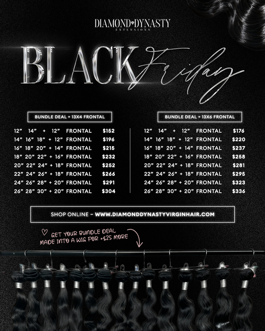 BLACK FRIDAY FRONTAL BUNDLE DEALS
