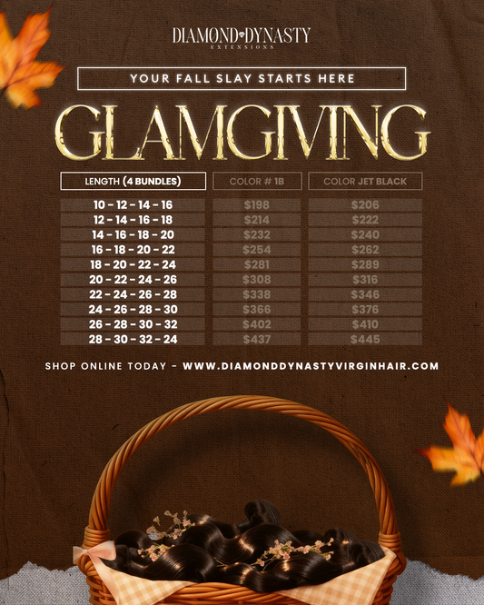 GLAMGIVING SALE: 4 bundle deal (colors 1B & Jet Black )