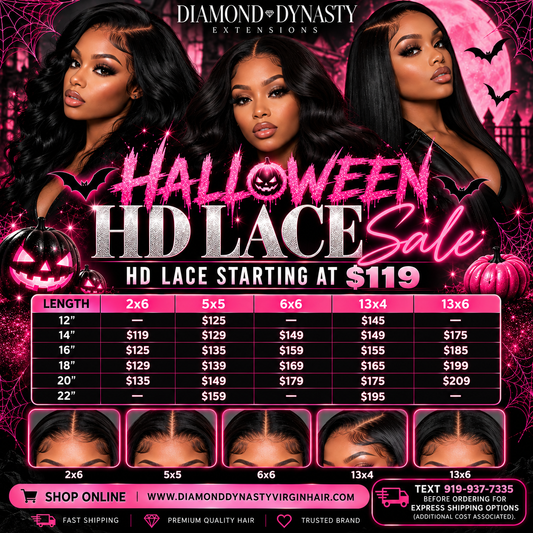 HALLOWEEN HD LACE SALE