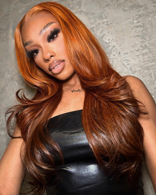"Sunset Ginger" 13x6 HD Lace Frontal Wig