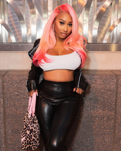 "PINK DYNASTY " 13x6 HD Lace Frontal Wig