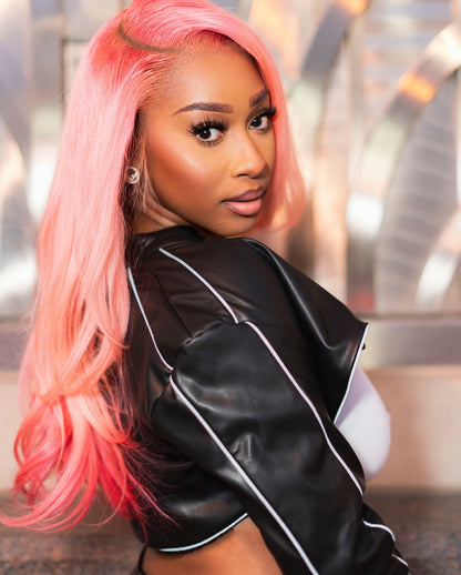 "PINK DYNASTY " 13x6 HD Lace Frontal Wig