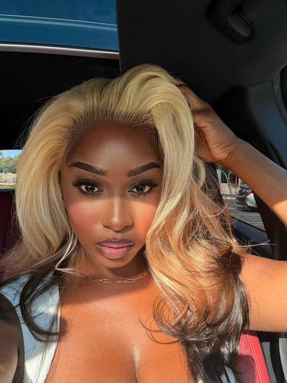 "CASHMERE BLONDE" 13x6 HD Lace Frontal Wig