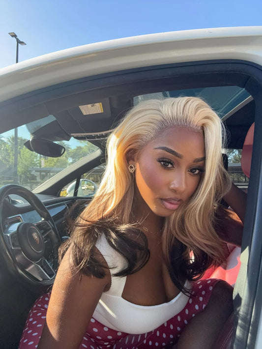 "CASHMERE BLONDE" 13x6 HD Lace Frontal Wig