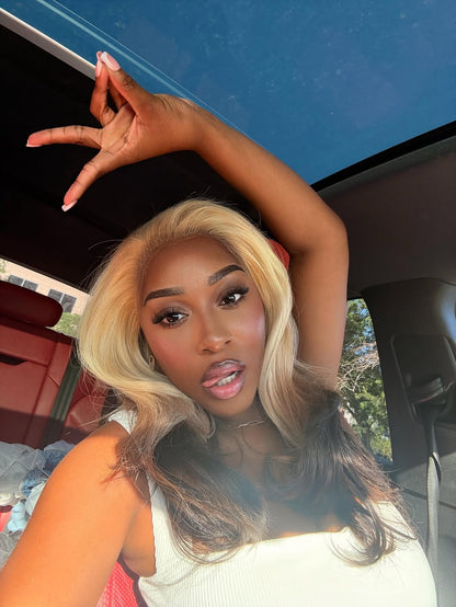 "CASHMERE BLONDE" 13x6 HD Lace Frontal Wig