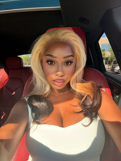 "CASHMERE BLONDE" 13x6 HD Lace Frontal Wig