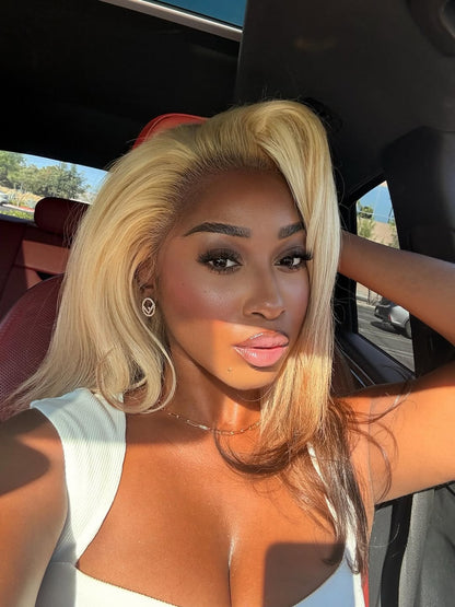 "CASHMERE BLONDE" 13x6 HD Lace Frontal Wig