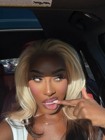 "CASHMERE BLONDE" 13x6 HD Lace Frontal Wig