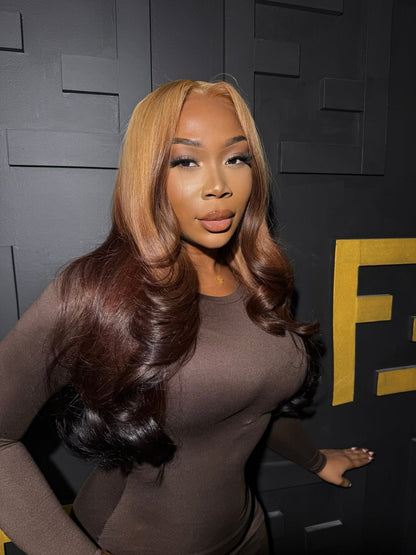 "Brown Sugar Baby" 13x6 HD Lace Frontal Wig