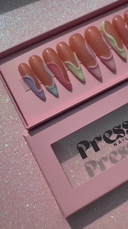 Press on Nails: 3D Stiletto