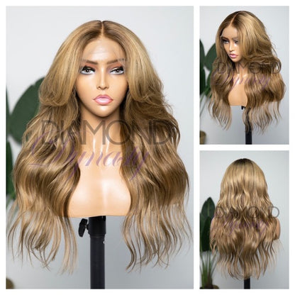 "RYAN" 13x6" TRANSPARENT LACE FRONTAL WIG